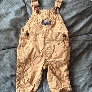 OshKosh B'gosh Tan Overalls One-Piece